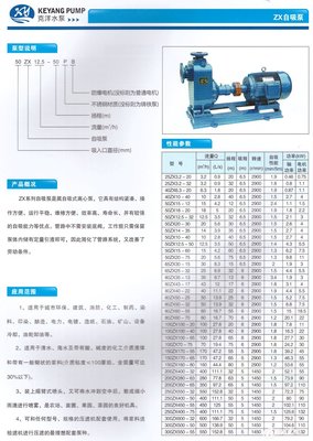 克洋水泵ZX自吸泵_泵_第一枪